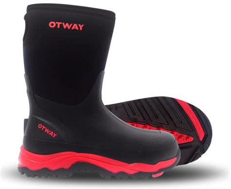 waterproof gumboots.